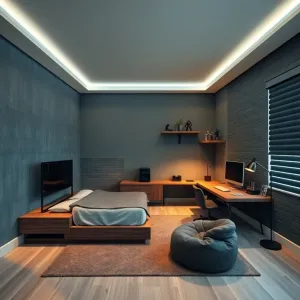 Pomysł na pokój młodzieżowy dla chłopaka