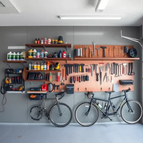 Pomysł na ściany w garażu