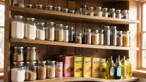 pomysł na spiżarnię