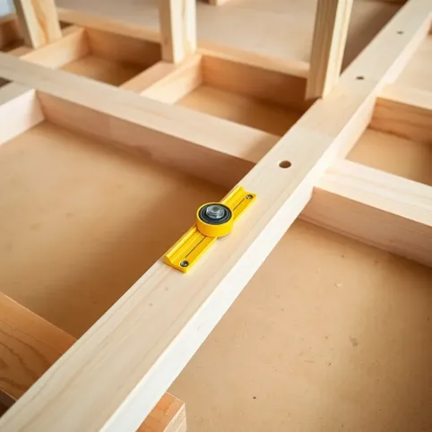 Poziomowanie Legarów Pod Osb