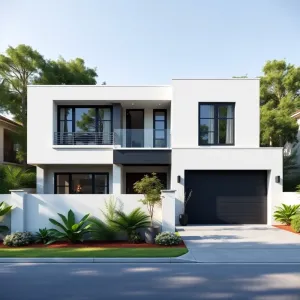 Projekt domu 130m2 parterowy z garażem