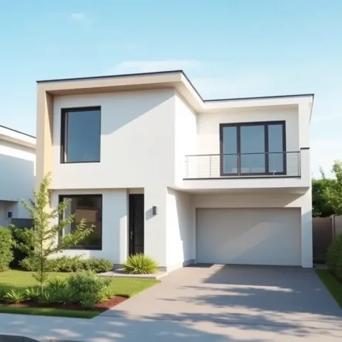 Projekt domu 130m2 z garażem