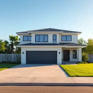 Projekt domu parterowego z garażem