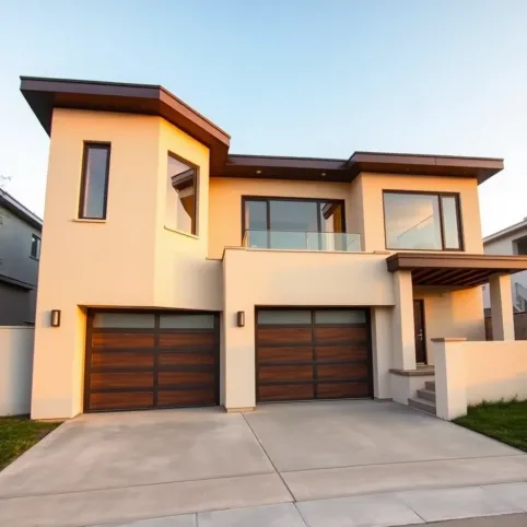 Projekt domu z cofniętym garażem