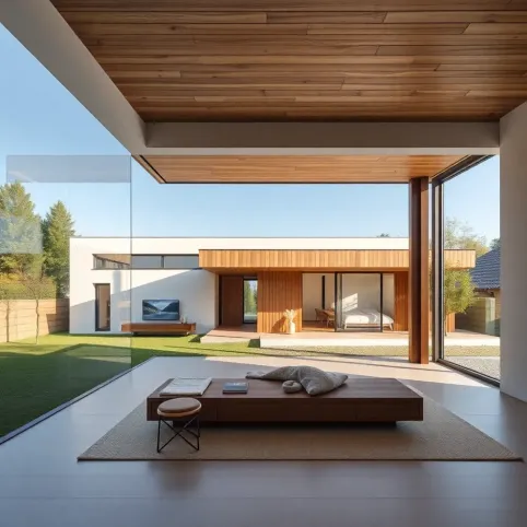 Projekt domu z garażem