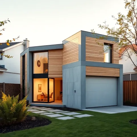 Projekt domu z garażem do 100m2
