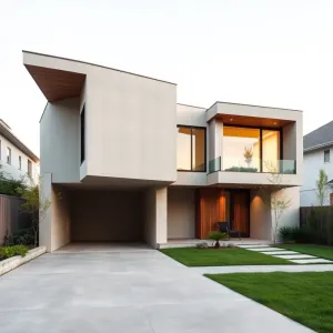 Projekt domu z garażem podziemnym