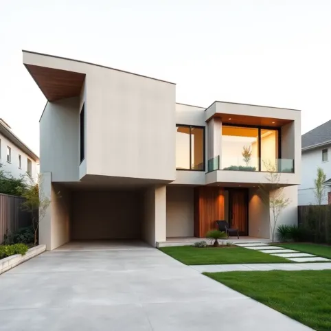 Projekt domu z garażem podziemnym