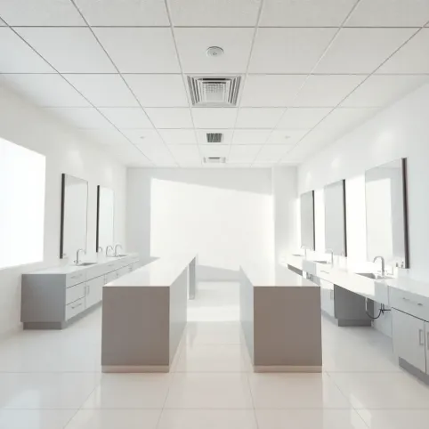 Projekt salonu kosmetycznego do sanepidu