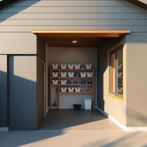 Projekty garaży z pomieszczeniem gospodarczym