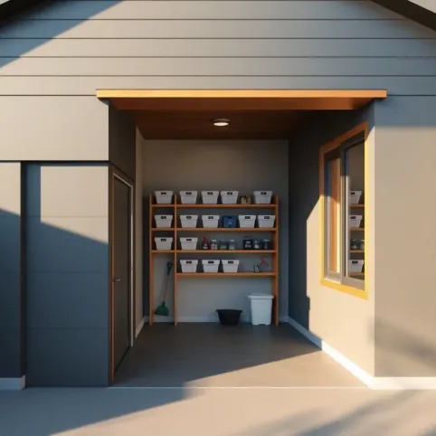 Projekty garaży z pomieszczeniem gospodarczym