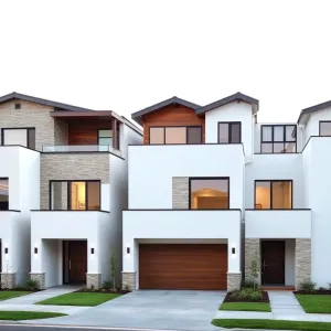 Projekty małych domów parterowych z garażem