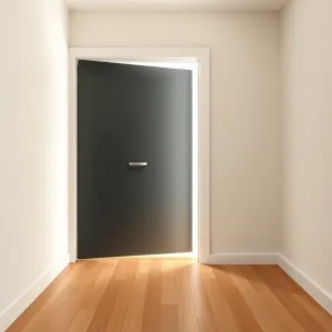 Przejście z domu do garażu