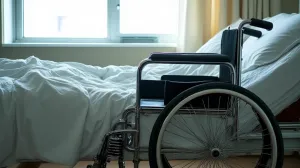 Przenoszenie pacjenta z wózka na łóżko