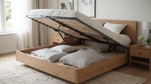 rama łóżka 160x200 z pojemnikiem