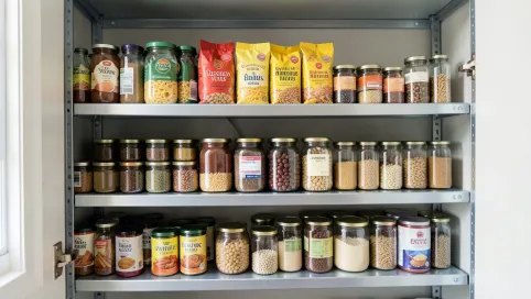 regały metalowe do spiżarni