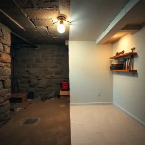 Remont piwnicy w starym domu