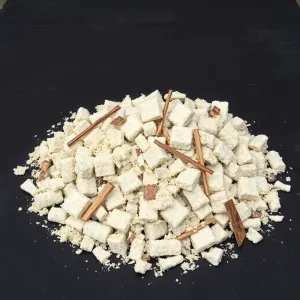 Resztki wełny mineralnej