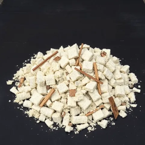 Resztki wełny mineralnej