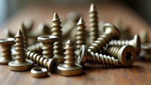 Rodzaje wkrętów do drewna
