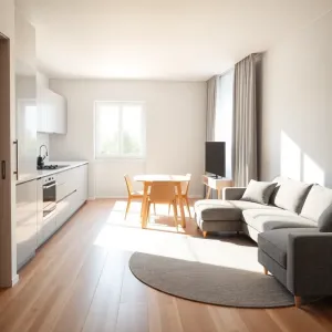 Salon 20m2 z aneksem