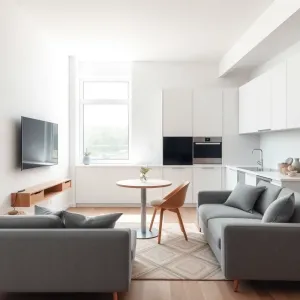 Salon 25m2 z aneksem