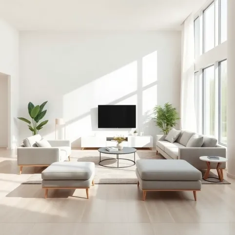 salon aranżacje nowoczesne