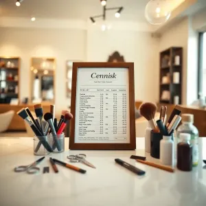 Salon fryzjerski Nadia Wyszków cennik