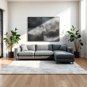 Salon szaro zielony inspiracje