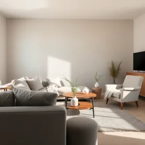 salon szarobeżowy inspiracje