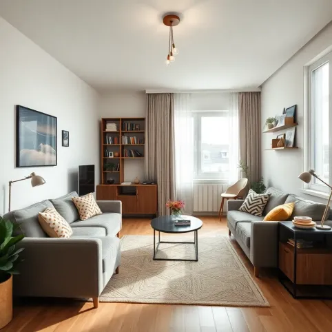 Salon w bloku inspiracje