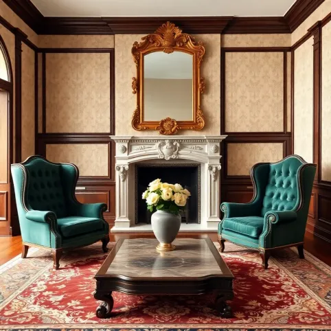 Salon w stylu klasycznym aranżacje