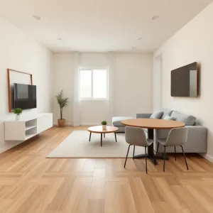 Salon z jadalnią 25m2