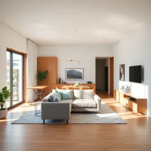 Salon z jadalnia 26m2