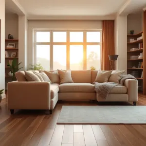 Salon z narożnikiem inspiracje