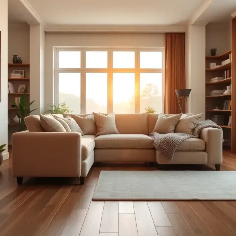 Salon z narożnikiem inspiracje