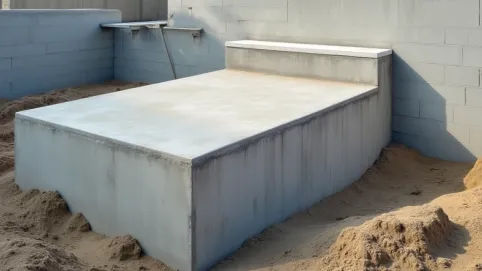 Ściany fundamentowe z bloczków betonowych czy lane