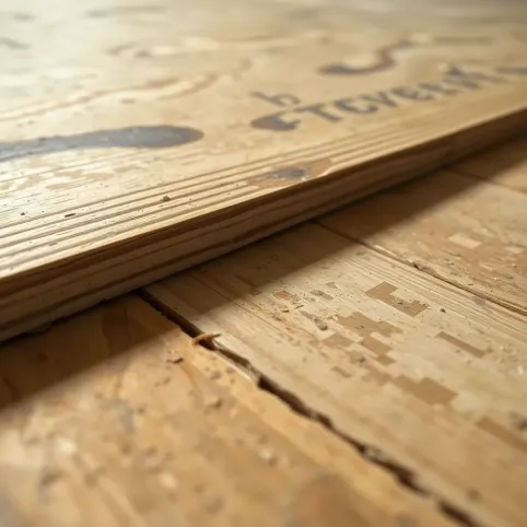 Skrzypiąca podłoga z płyt OSB