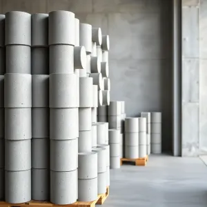 Słupki betonowe na garaż cena