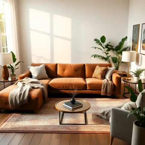 Sofy w salonie inspiracje