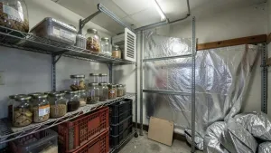 spiżarnia w garażu