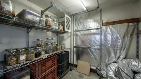 spiżarnia w garażu