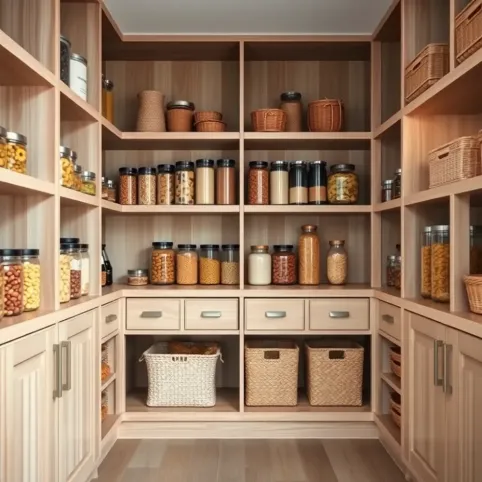 Spiżarnia w kuchni
