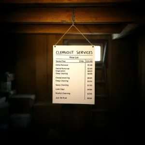 Sprzątanie strychów i piwnic cennik