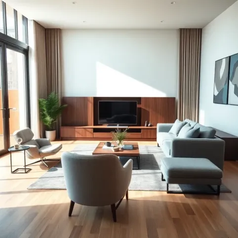 Stylowe meble do salonu nowoczesne