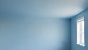 sufit i ściany w tym samym kolorze