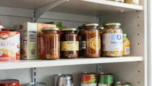 system półek do spiżarni