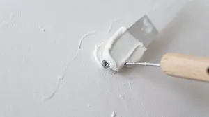 Szpachlowanie wkrętów