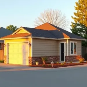 Tani dom parterowy z garażem