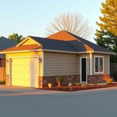 Tani dom parterowy z garażem